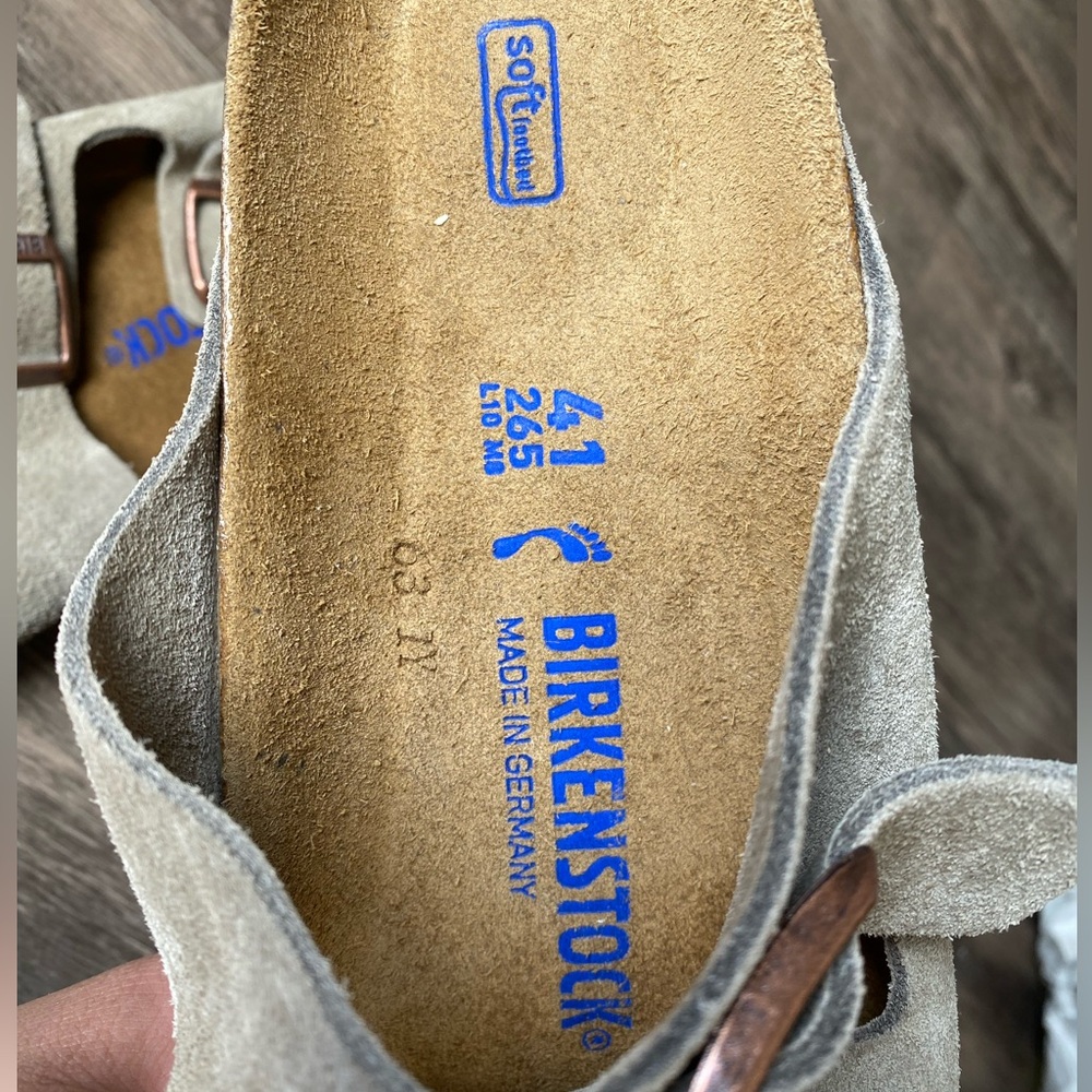 NEW Birkenstock® Arizona soft-footbed sandals Size 10-10.5 (41) - Picture 8 of 10